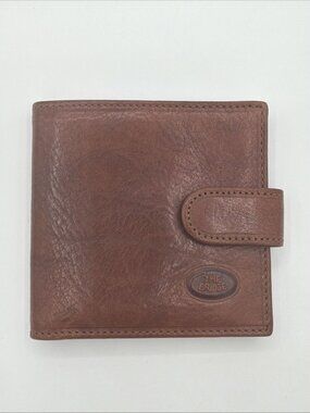 The Bridge Italian Leather Bi-fold Wallet, Brown, NWT